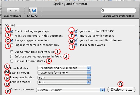 How to reset spell check in powerpoint for mac free